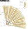 6 PCS Faux Pampas Grass Arrangement - 18"/45cm Artificial Fluffy Pompous Grass Stems for Boho Chic Home and Wedding Decor (Beige)